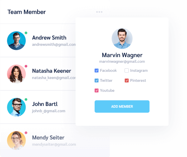 team member profiles